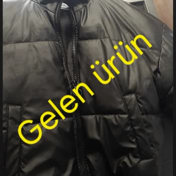 Stradivarius Aldığım Ürün "Kürklü Kapüşonlu Suni Deri Pilot Ceket"