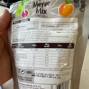 Dovido Meyve Mix Kötü Koku