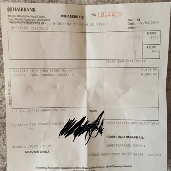 Halkbank Paramı Hesabıma Göndermiyor
