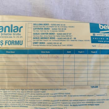 Aylardır Teslim Edilmeyen Beko Çamaşır Kurutma Makinesi