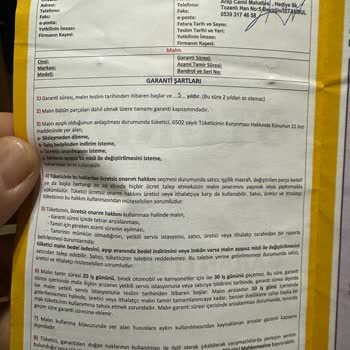 Hepsiburada Ürün İle İlgili Mağduriyetim