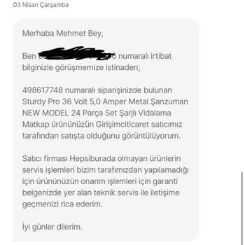 Hepsiburada Ürün İle İlgili Mağduriyetim