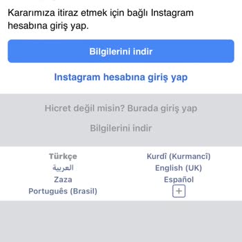 Facebook Hesabınız Askıya Alındı
