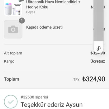 Drimsey.co Drimsey Bozuk Ürün Gönderdi