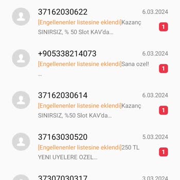 Vodafone Spam Bahis SMS