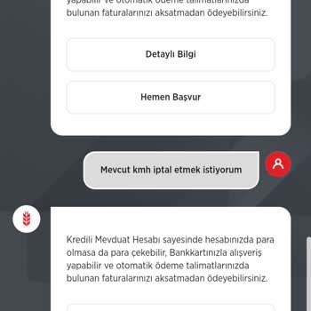 Ziraat Bankası Ziraat KMH İptali