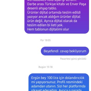 Shopier Shoper.com/Mukavemet Sattığı Ürünü Göndermiyor.