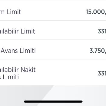 Ziraat Bankası Ziraat Limit Yükseltme
