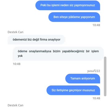 İtemci Yetersiz HİZMET-ÜCRET İadesinde SORUN-YANILTICI Bilgi