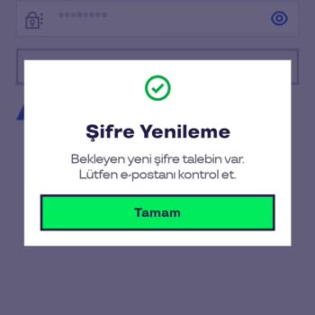 Pluxee Türkiye Şifre Alamıyorum Giriş İçin