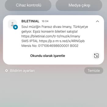 Biletinial SMS İptal Edememe Sorunu!