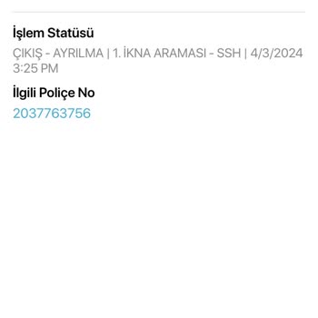 Türkiye Sigorta BES İptal İşlemleri Sıkıntısı