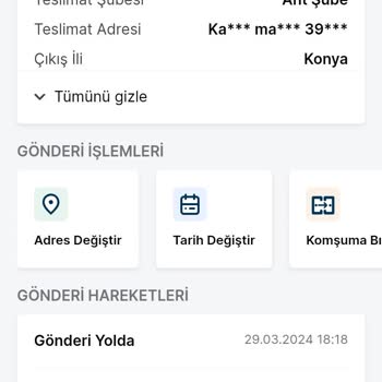 Trendyol Ekspres 1 Haftadır Yolda