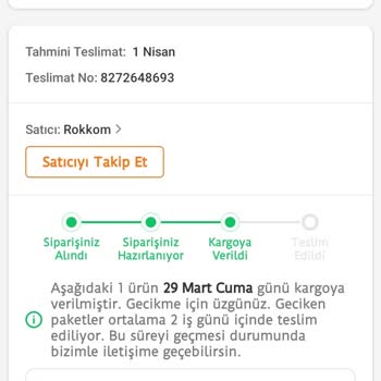 Trendyol Ekspres 1 Haftadır Yolda