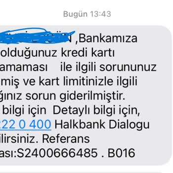 Halkbank İade Olan Bir Ürünün Karta Yansıtılmaması