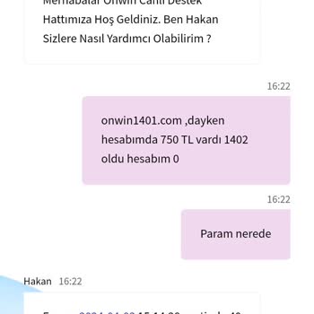 Müşteri Memnuniyetsizliği: Onwin Sitesi Sorunları