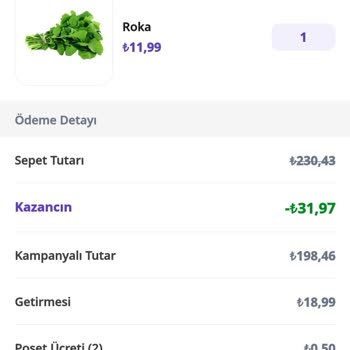 Getir Çürümüş Sebze Koku