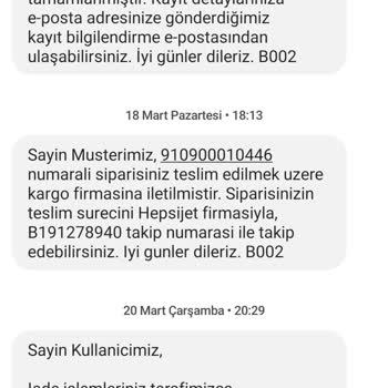 Dyson Süpürgenin Kargoda Kayıp Olması