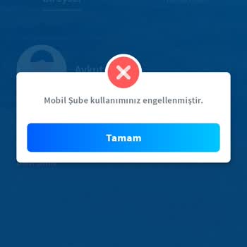 Halkbank Mobil Bankacılık Erişim Engeli