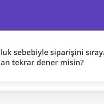 Nevşehir Getir De Sürekli Yoğunluk Sorunu