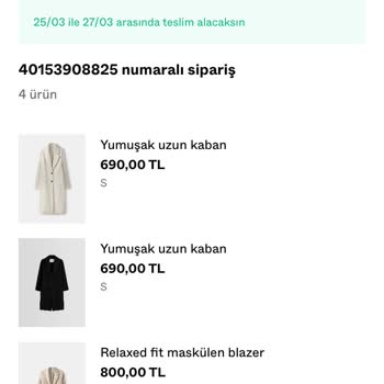 Bershka Kargo Gönderim Sorumsuzluğu