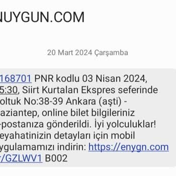 Kurtalan Ekspres Siirt Kurtalan Express