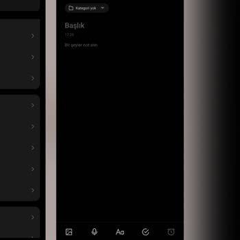 Tecno Mobile Tekno Telefonda Ekranın Sağ Tarafı Siyah Olması