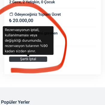 Mersin Dağ Evleri Otel Rezervasyon İptali İçin Ücretin Tamamını Tahsil Etmek İstiyor!