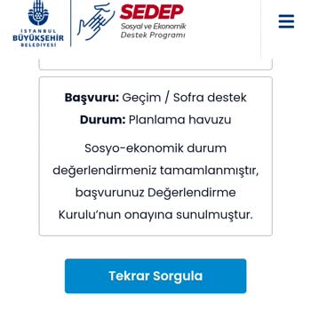 İBB - İstanbul Büyükşehir Belediyesi Ailem Ve Benim İçin Yardım Bekliyoruz
