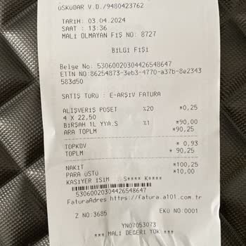 A101 Marketleri Ve Birşah Süt