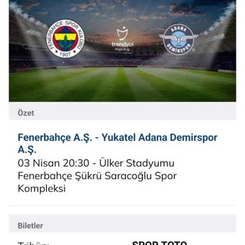 Spor Toto Teşkilatı Maça Yanlış Tribünden Bilet Aldım