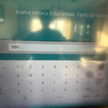 Samsung TV Min Apps Da Tabii Uygulaması Yok