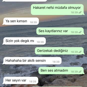 Moda Nurgül Tehdit Ve Hakaret İçerikli Mesaj