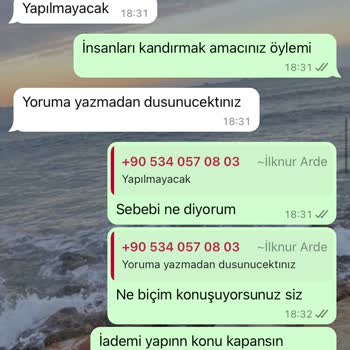 Moda Nurgül Tehdit Ve Hakaret İçerikli Mesaj