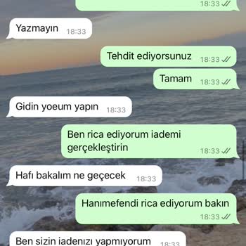 Moda Nurgül Tehdit Ve Hakaret İçerikli Mesaj