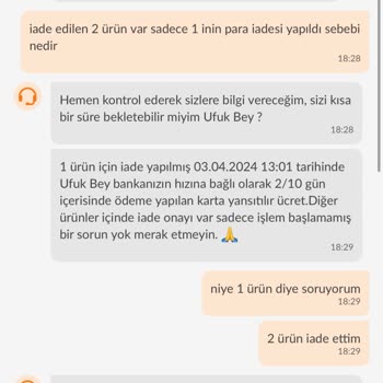 Trendyol Destek Ekibinin Kaba Ve Alaycı Tavırla Verdiği Cevaplar
