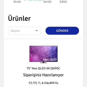 Samsung 75" Neo QLED 4K QN90C