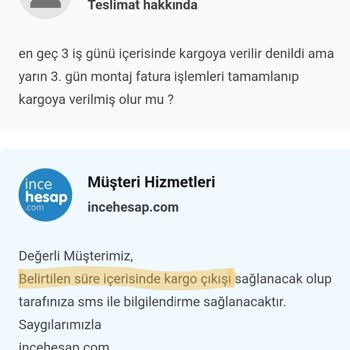 İncehesap.com'un Müşteriyi Aldatması