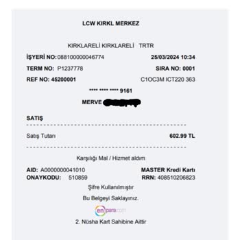 Waikiki Pis Pantolon Kokusu