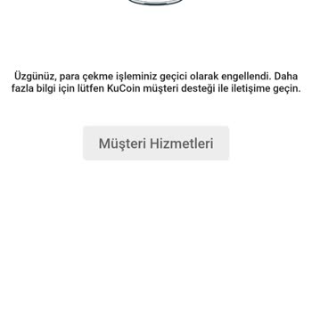 Kucoin Para Çekme İşlemim Geçici Süreliğine Engellendi