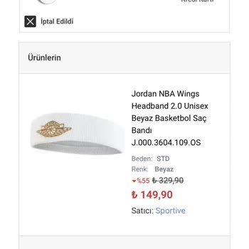 Sportive Olmayan Ürünü Satıyorlar Ve İptal Ediyorlar, Zamlı Fiyatını Değil Ürün