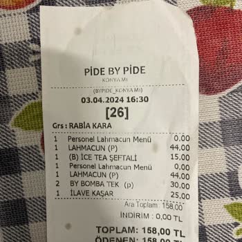Pide By Pide Siparişimi Başkasına Verilmesi