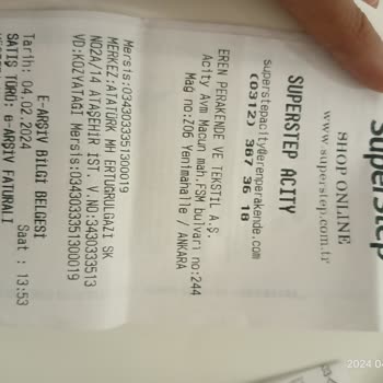 SuperStep Vans Topuk Kısımları Yırtıldı