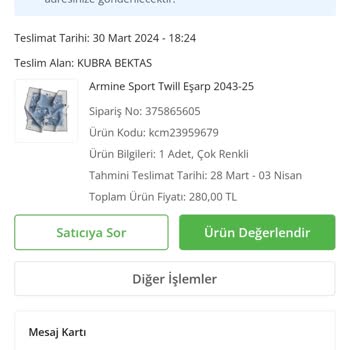 ÇiçekSepeti Ürünlerim Elime Ulaşmadı