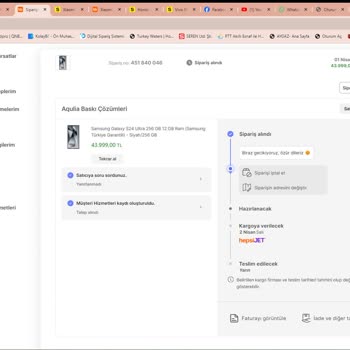 Hepsiburada Düşük Fiyatlı Samsung S24 Ultra