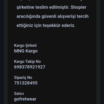 Shopier Satıcısından İade Paramı Alamadım