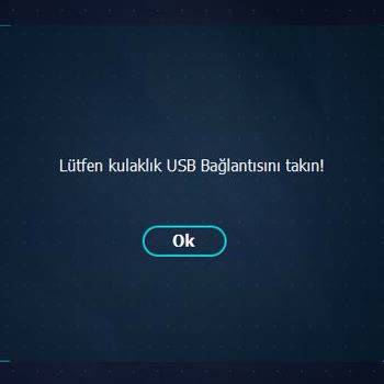 Gamepower Fujin Kulaklığım USB-PnP Olarak Gözüktüğü İçin Yazılımı Kullanamıyorum