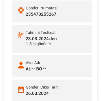 MNG Kargo 2 Ayda Kaybolan 3. Paketim
