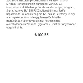 Vodafone Fahiş Fiyat Artışı
