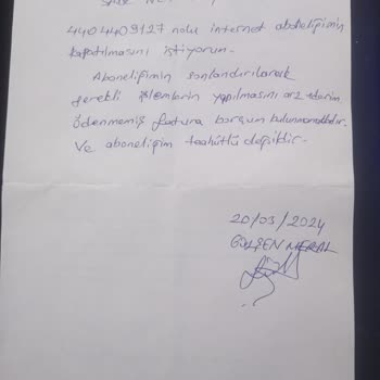 Sadenet Aboneliğimi İptal Etmiyor